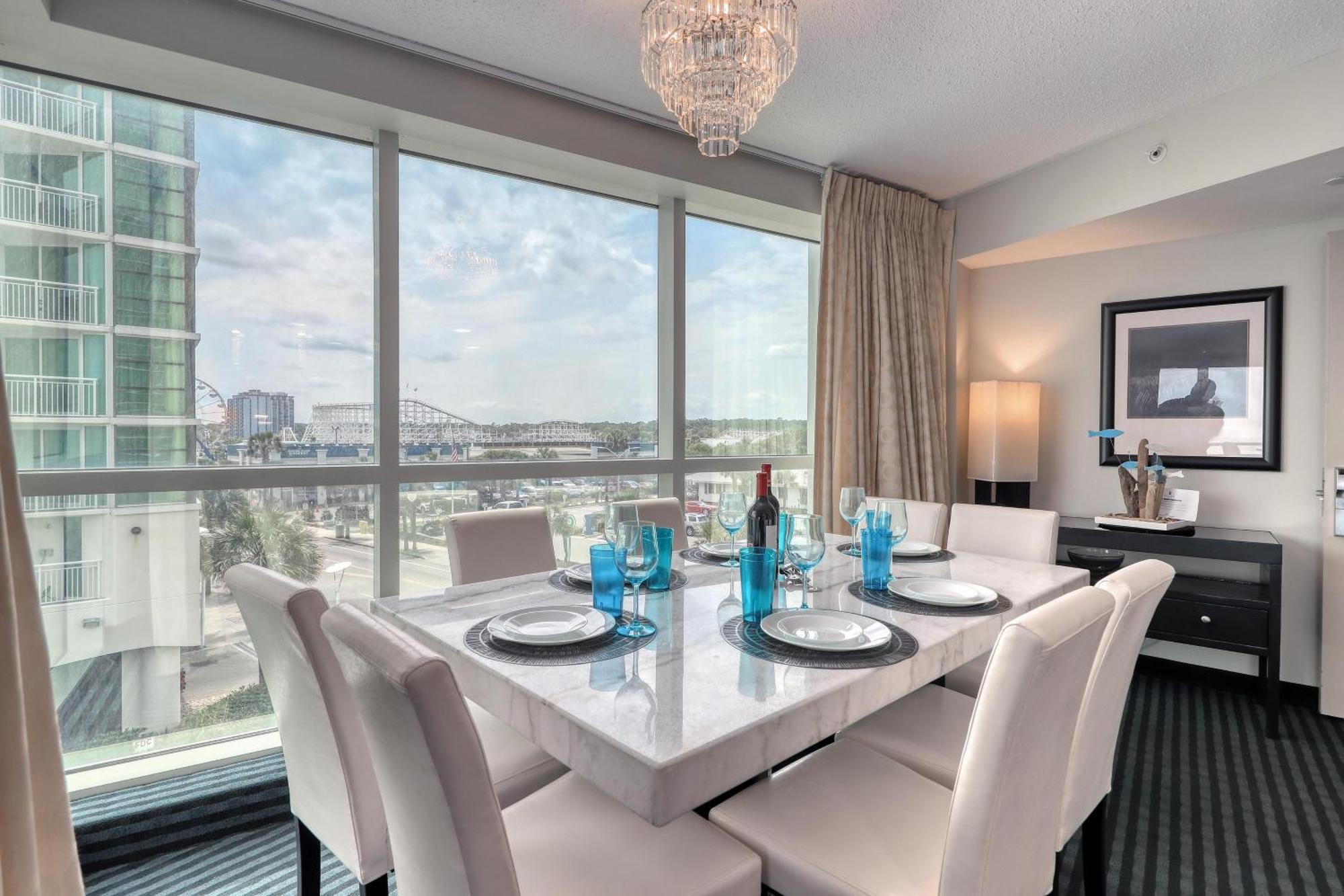 Villa 107 S Ocean Blvd, 0308 - Ocean Front Sleeps 6 à Myrtle Beach Extérieur photo