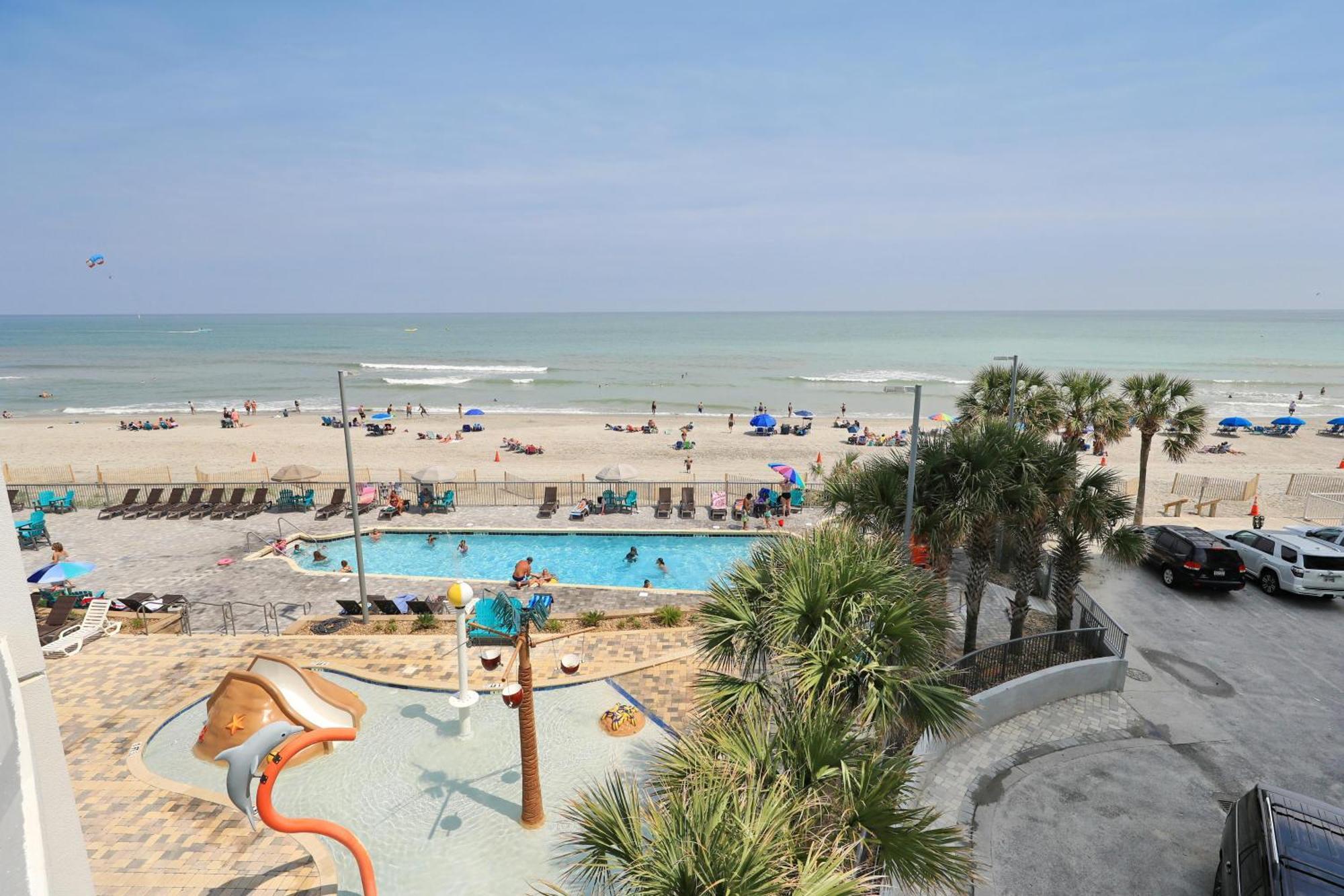 Villa 107 S Ocean Blvd, 0308 - Ocean Front Sleeps 6 à Myrtle Beach Extérieur photo