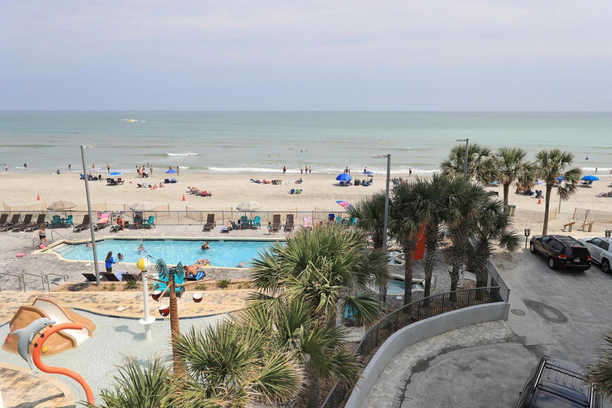 Villa 107 S Ocean Blvd, 0308 - Ocean Front Sleeps 6 à Myrtle Beach Extérieur photo
