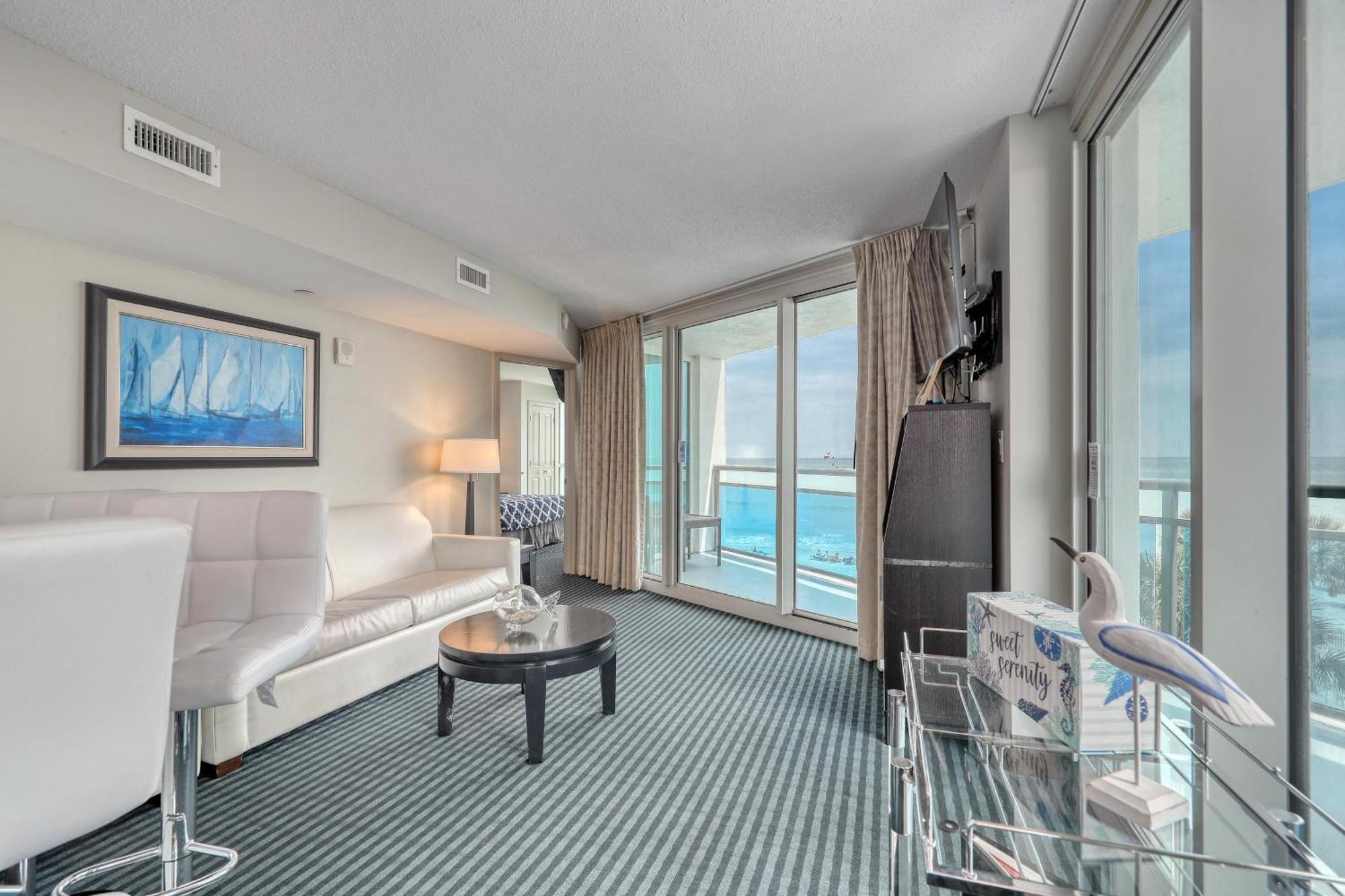 Villa 107 S Ocean Blvd, 0308 - Ocean Front Sleeps 6 à Myrtle Beach Extérieur photo