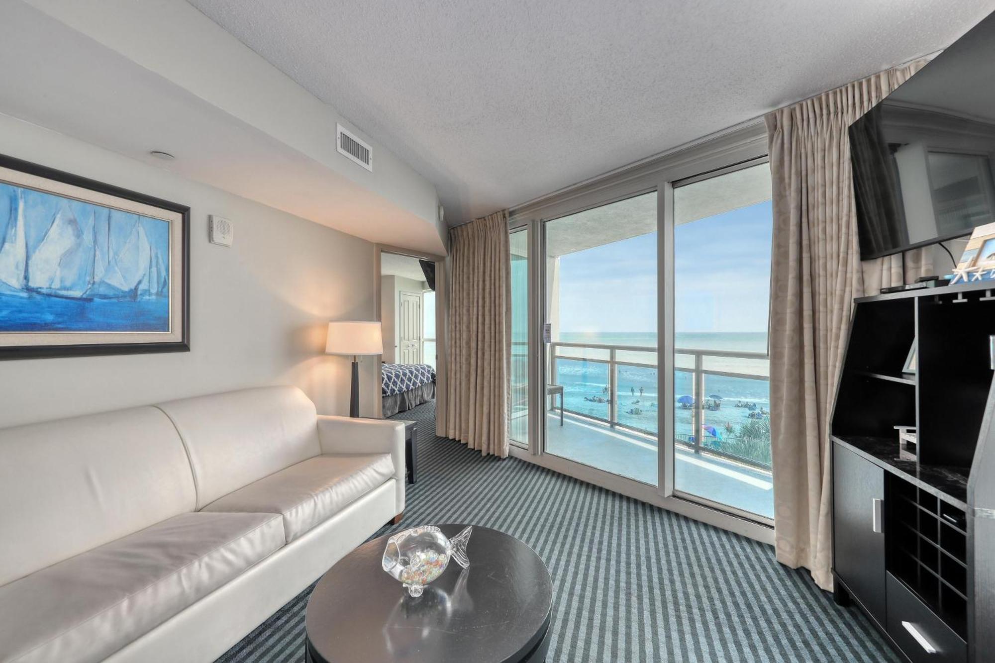 Villa 107 S Ocean Blvd, 0308 - Ocean Front Sleeps 6 à Myrtle Beach Extérieur photo