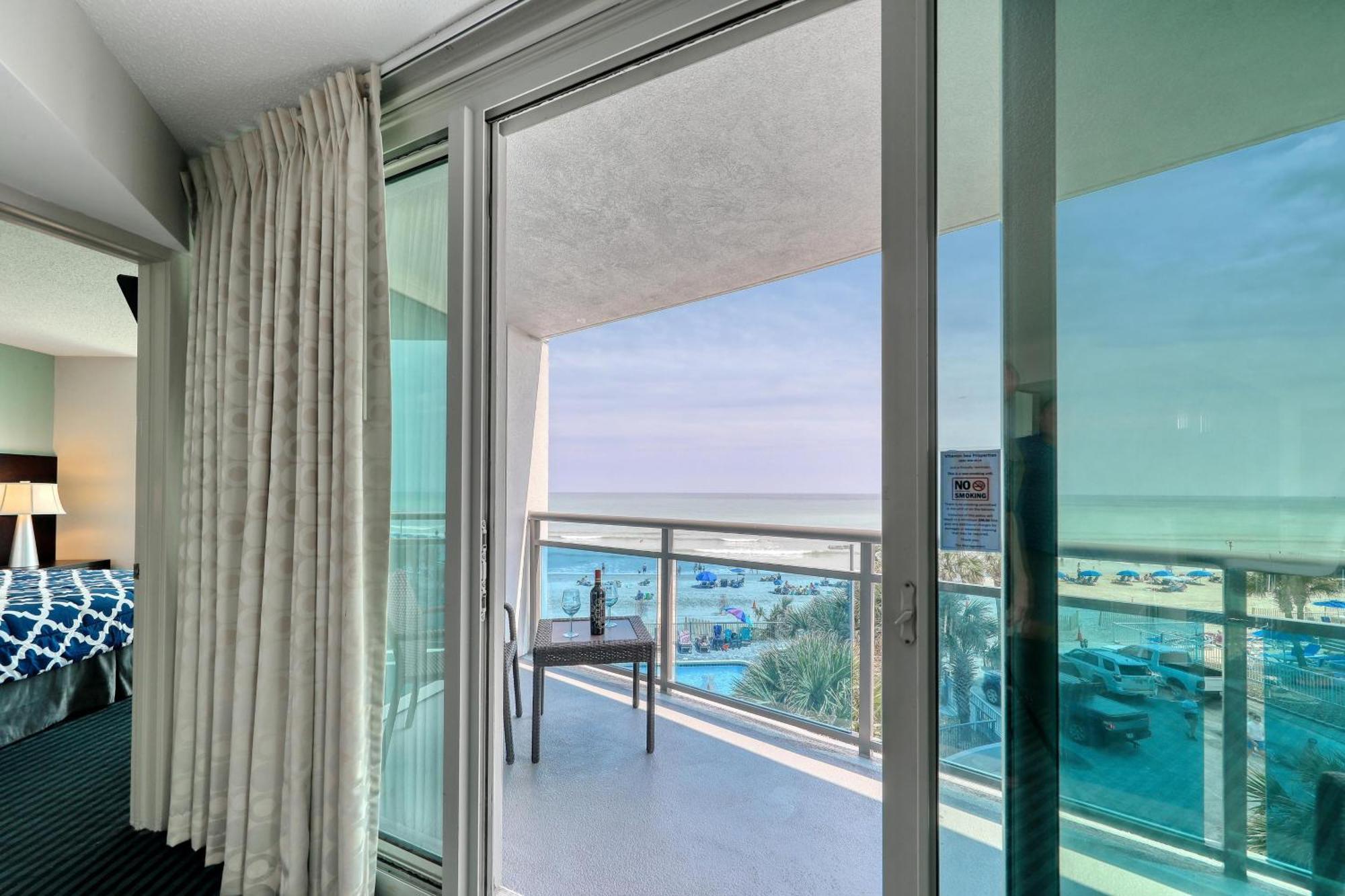 Villa 107 S Ocean Blvd, 0308 - Ocean Front Sleeps 6 à Myrtle Beach Extérieur photo