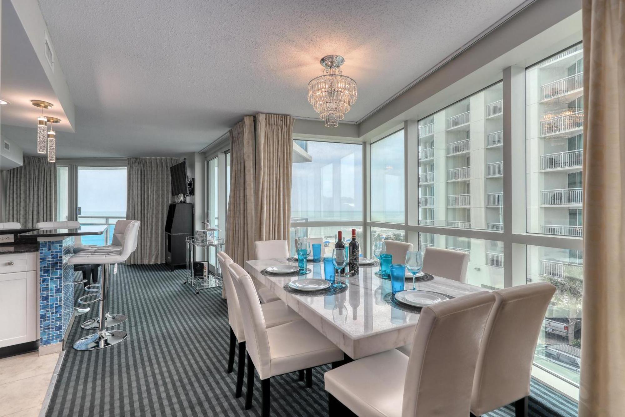Villa 107 S Ocean Blvd, 0308 - Ocean Front Sleeps 6 à Myrtle Beach Extérieur photo