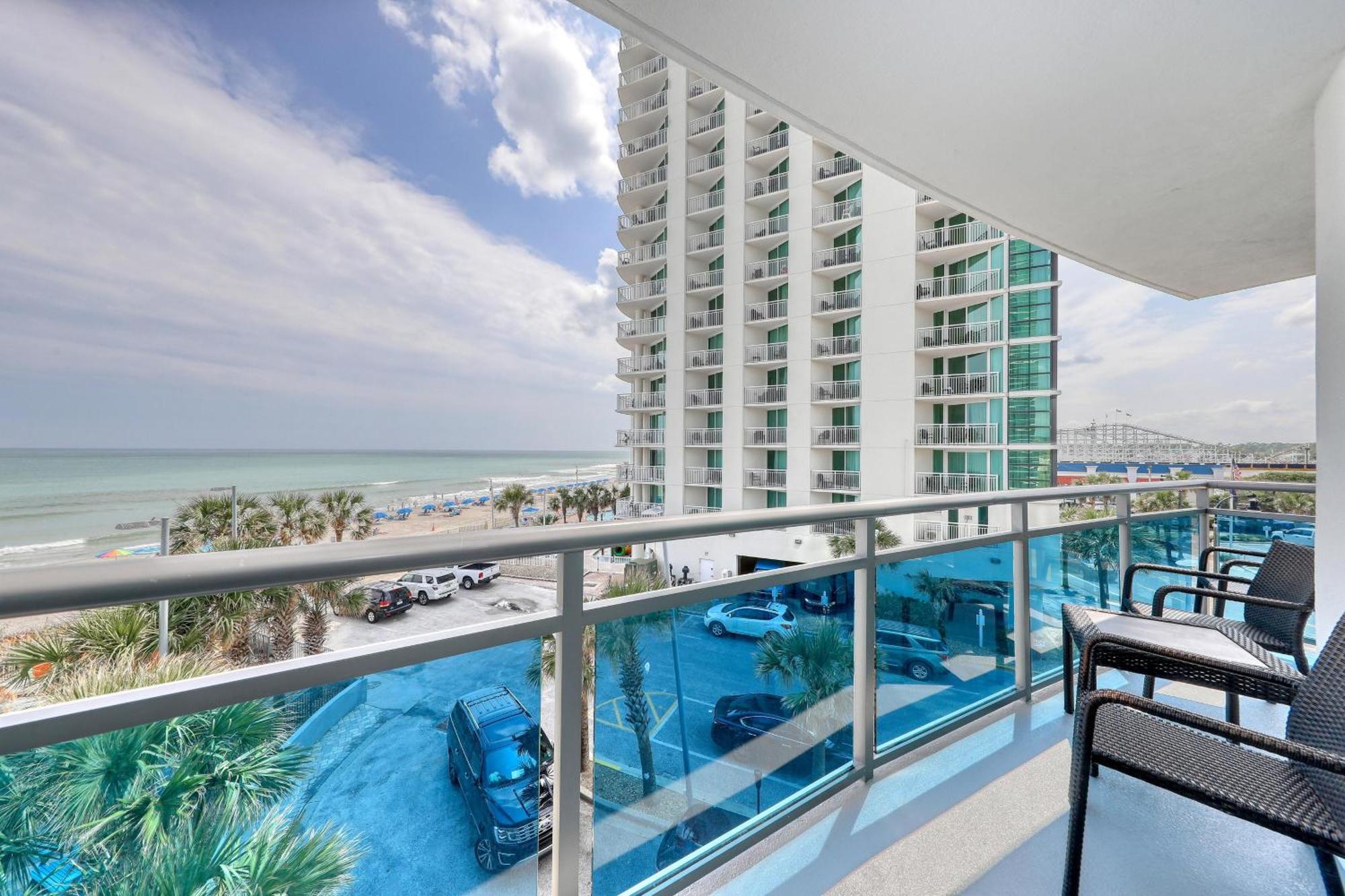 Villa 107 S Ocean Blvd, 0308 - Ocean Front Sleeps 6 à Myrtle Beach Extérieur photo