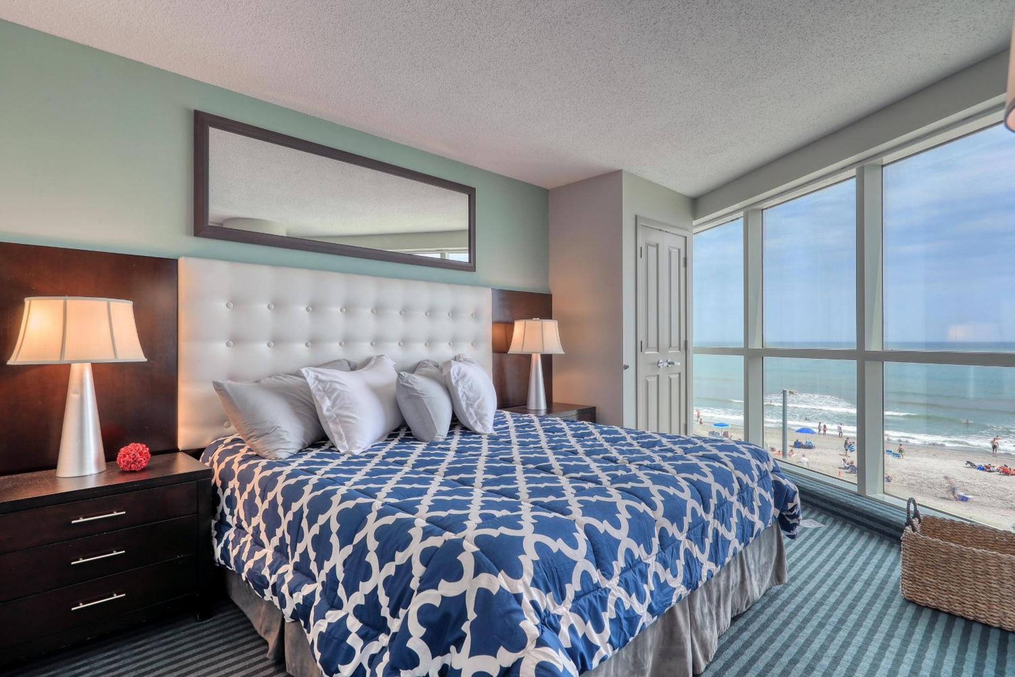 Villa 107 S Ocean Blvd, 0308 - Ocean Front Sleeps 6 à Myrtle Beach Extérieur photo