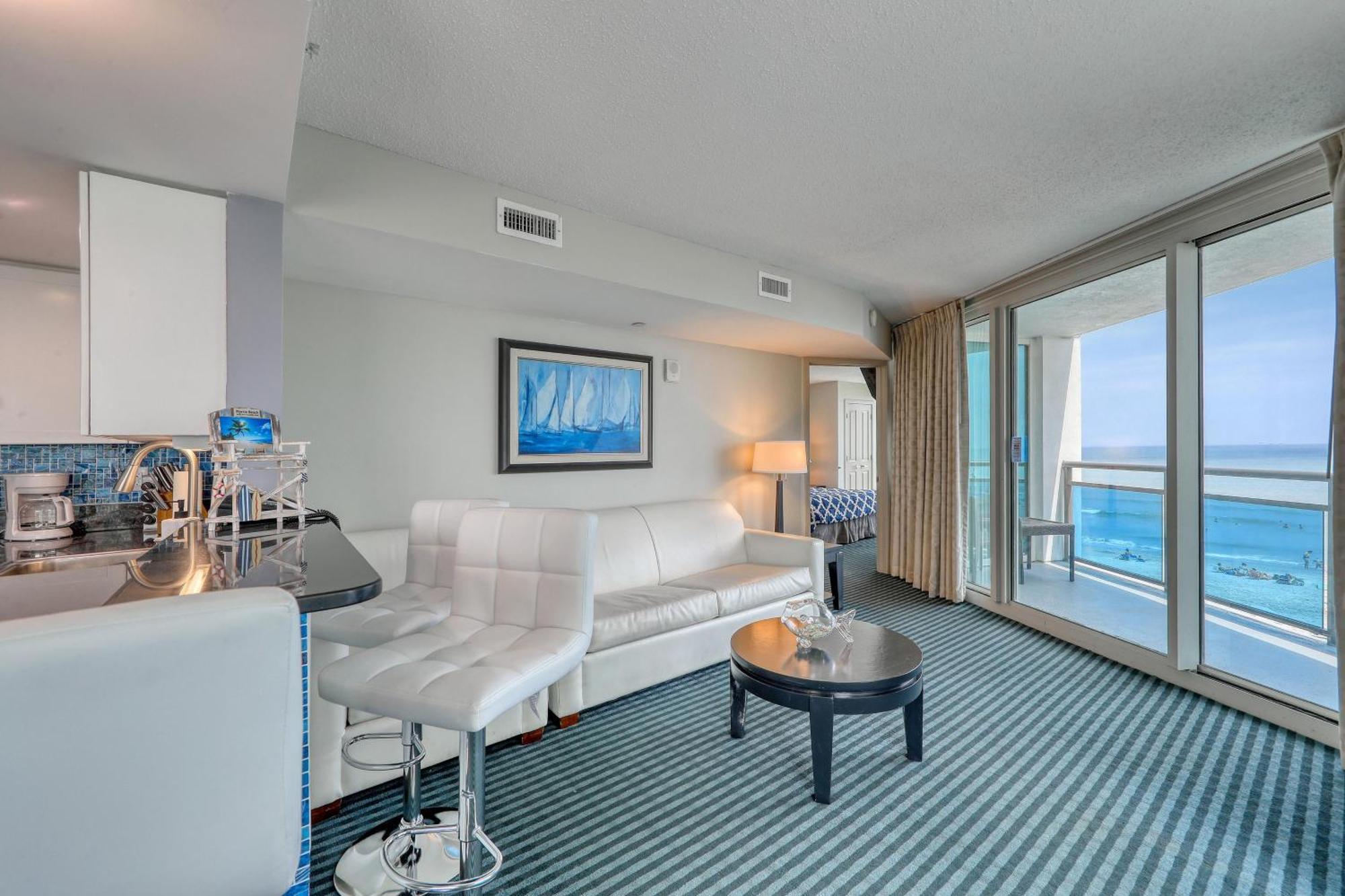 Villa 107 S Ocean Blvd, 0308 - Ocean Front Sleeps 6 à Myrtle Beach Extérieur photo