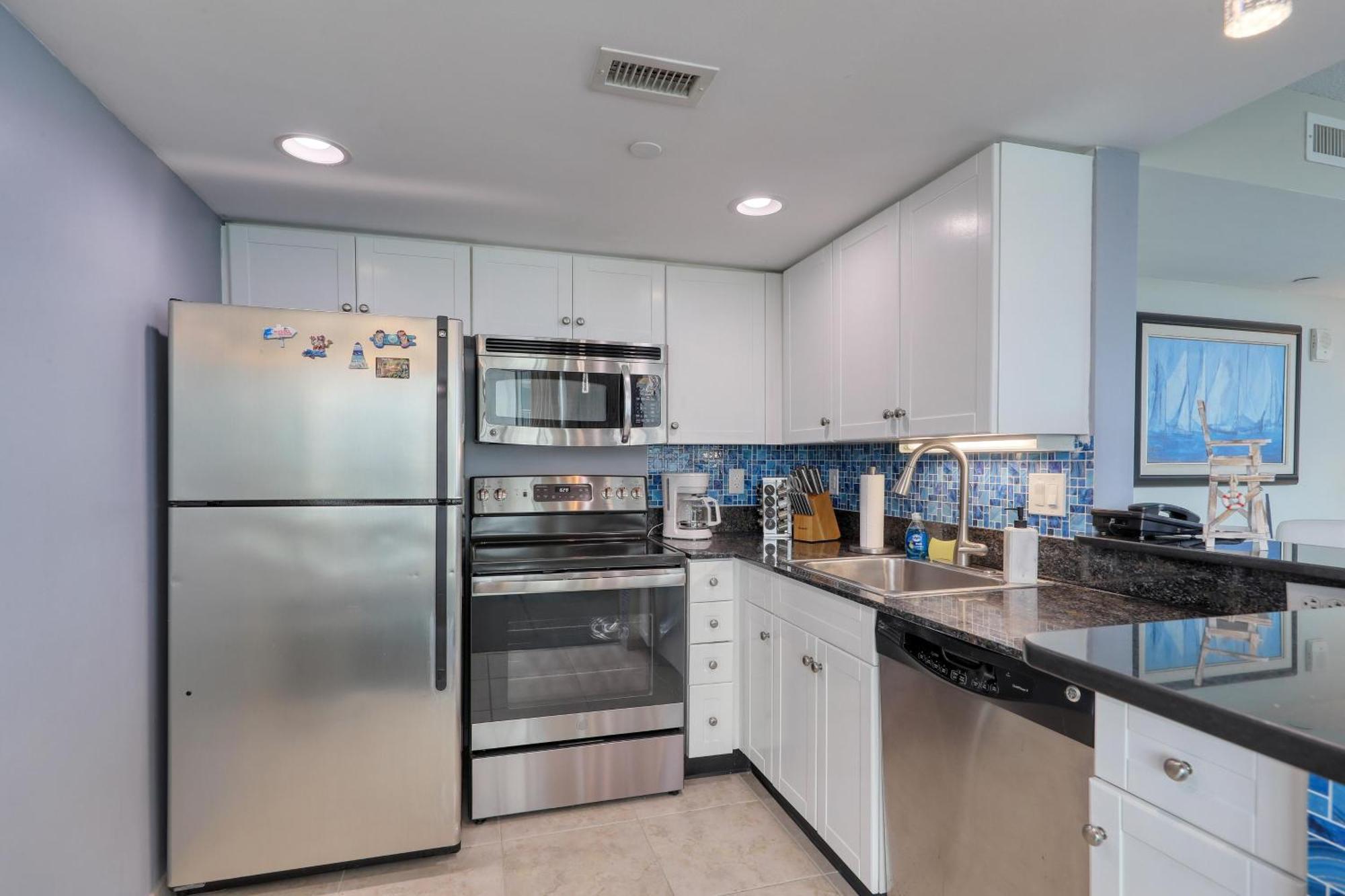 Villa 107 S Ocean Blvd, 0308 - Ocean Front Sleeps 6 à Myrtle Beach Extérieur photo