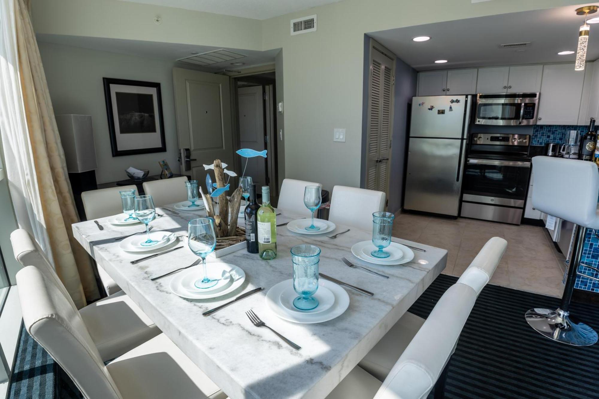 Villa 107 S Ocean Blvd, 0308 - Ocean Front Sleeps 6 à Myrtle Beach Extérieur photo